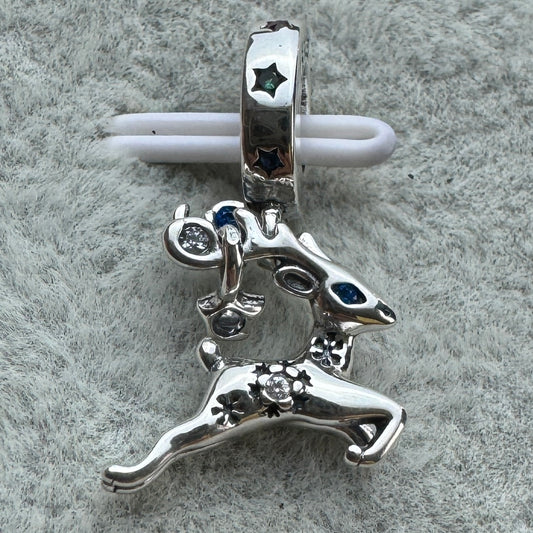 Charm Colgante Reno Navidad