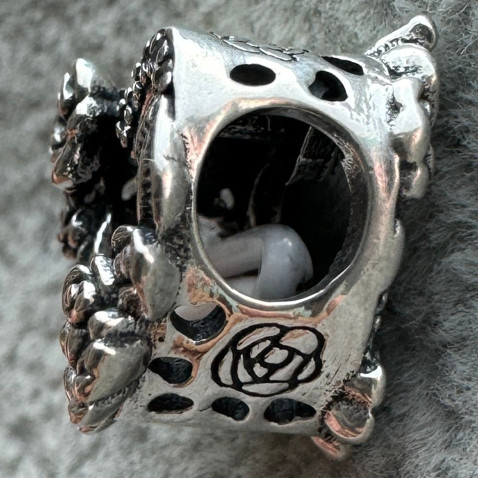 Charm Corazón Y Rosas