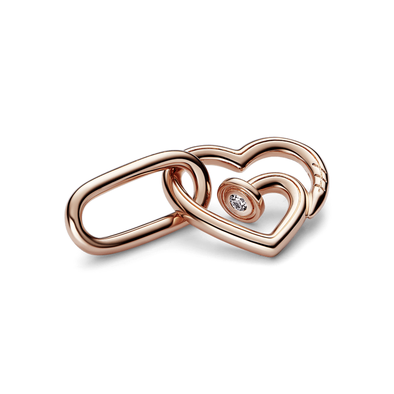 Eslabón de estilo doble Corazón de clavo Pandora ME