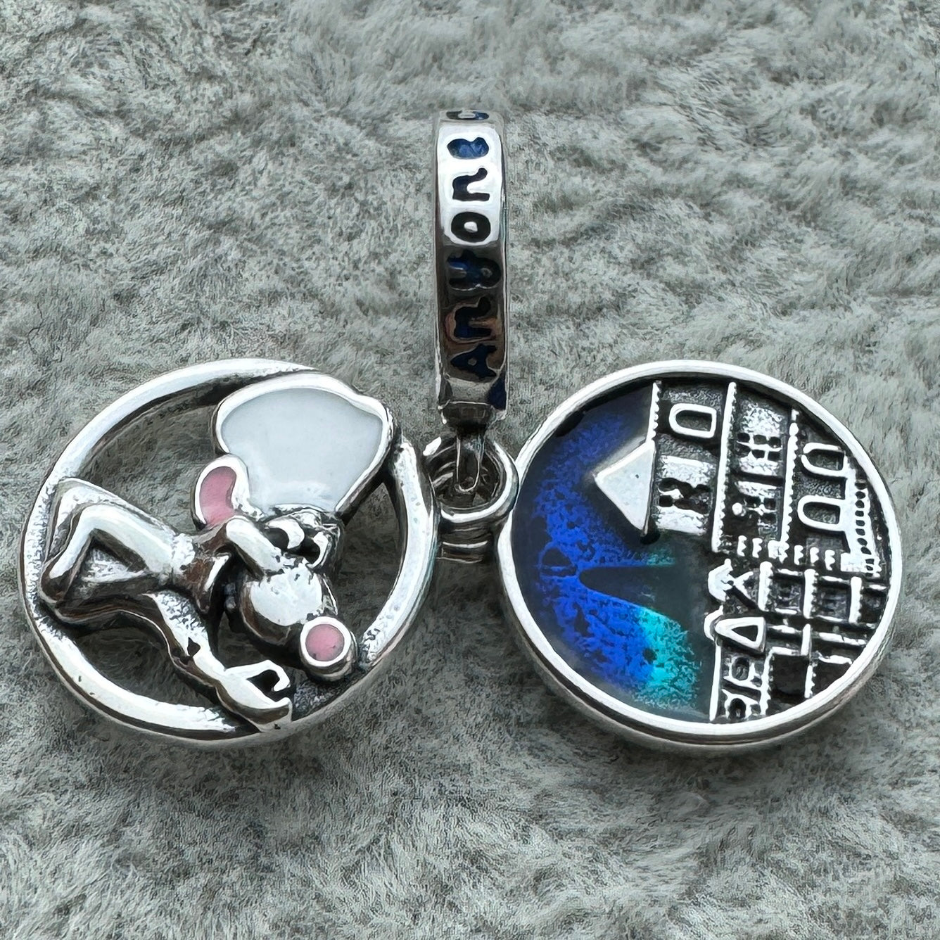 Charm Colgante Doble Remy Ratatouille