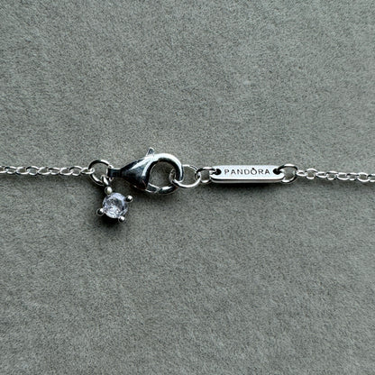 Collar Rectángulo Brillante 45 cm (Ajustable A 41 cm)