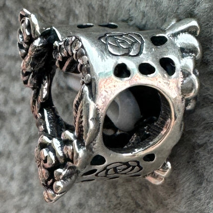 Charm Corazón Y Rosas