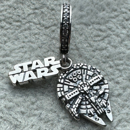Charm Colgante Doble Nave Star Wars Disney