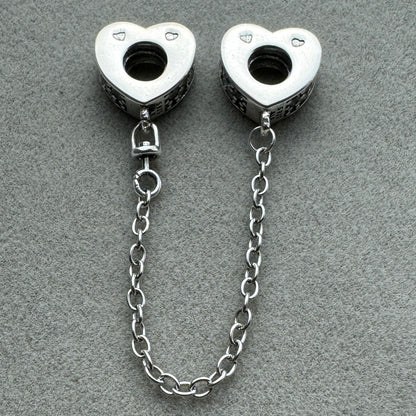 Cadena De Seguridad Arco De Amor Brillante