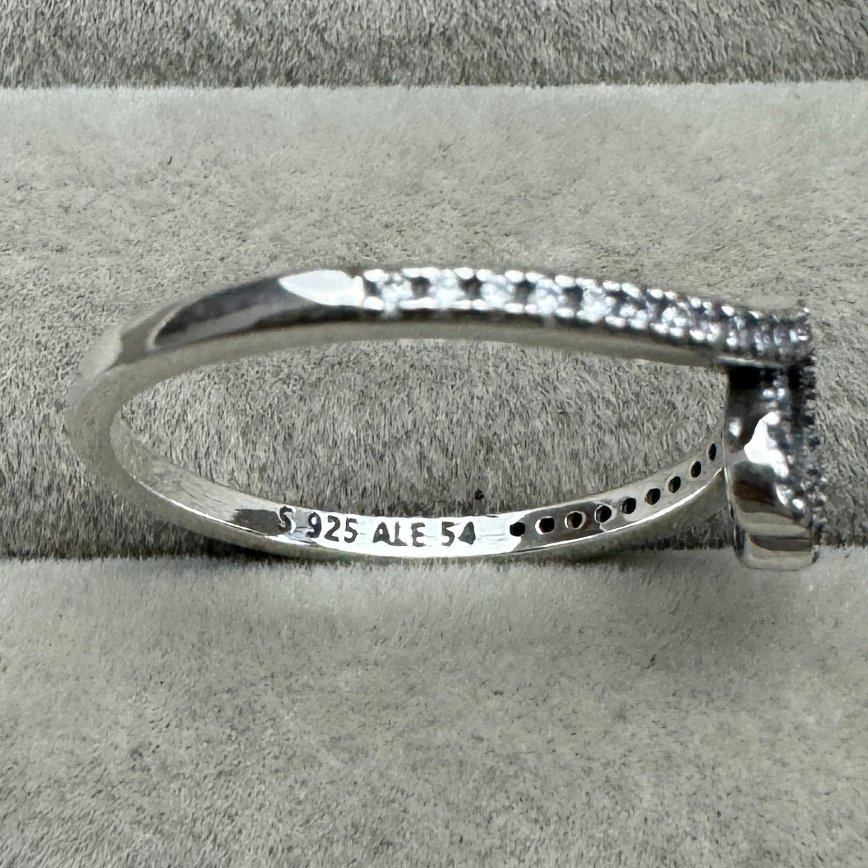 Anillo Corazón Forma Libre