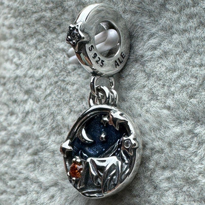 Charm Colgante Campamento Cielo Nocturno