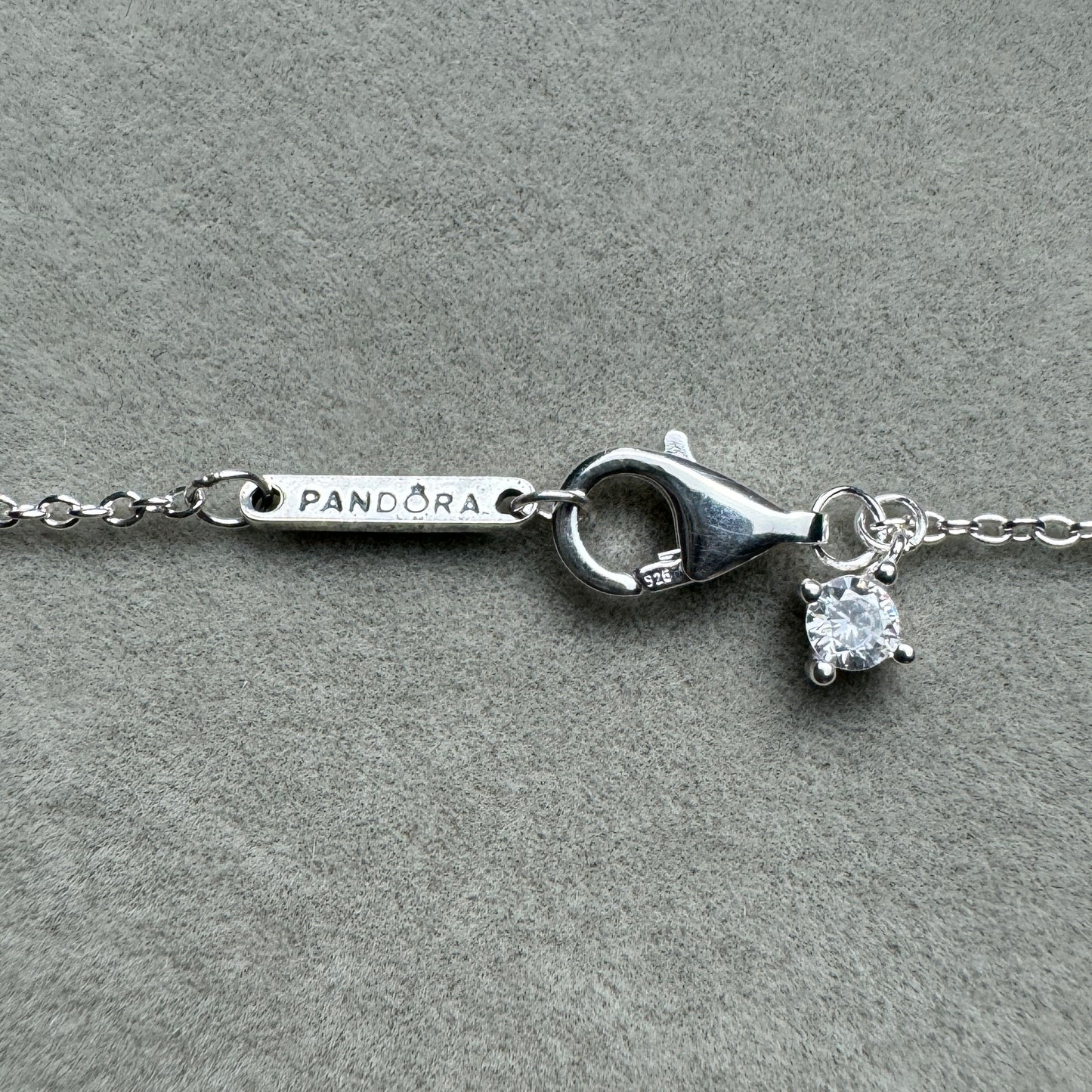 Collar Doble Halo Brillante 45 cm (Ajustable A 44, 42 Y 39 cm)