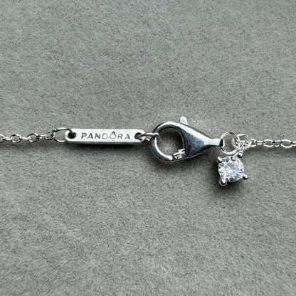 Collar Doble Halo Brillante 45 cm (Ajustable A 44, 42 Y 39 cm)