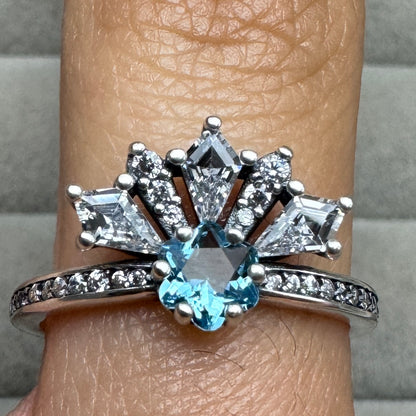 Anillo Tiara Princesa Elsa Frozen Disney