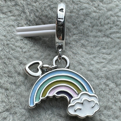 Charm Colgante Arcoíris Y Nube