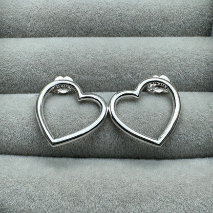 Aretes Corazón Liso