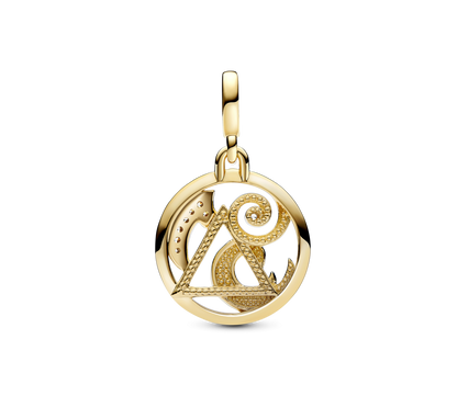 Medallón Dorado Los Elementos En Pavé Pandora ME