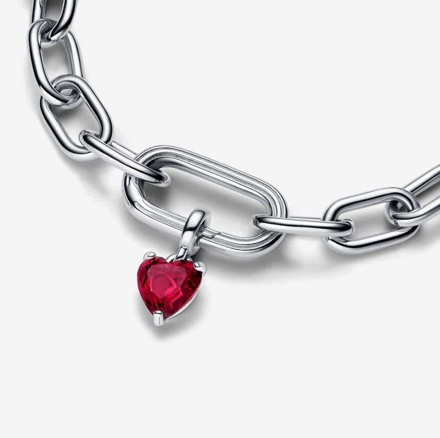 Mini Charm Colgante Corazón Roto De Pandora ME