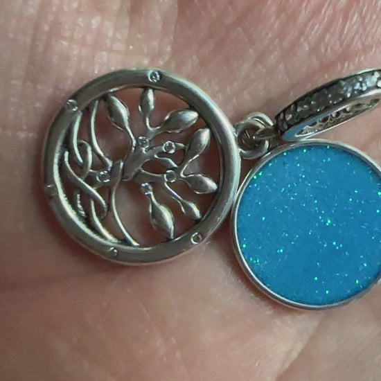 Charm Colgante Árbol Del Infinito Que Brilla En La Oscuridad Pandora Video Donde Brilla En La Oscuridad